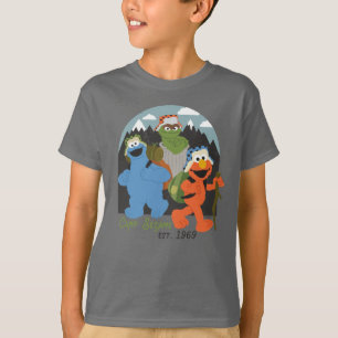 T-shirt Camp Sesame Street EST. 1969