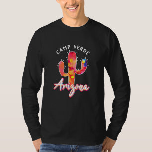 T-shirt Camp Verde Arizona Usa Desert Cactus Vacances Souv