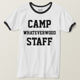 T-shirt Camp Whateverwood Personnel Noir