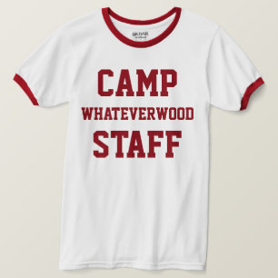 T-shirt Camp Whateverwood Personnel Rouge foncé
