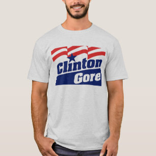 T-shirt Campagne Clinton Gore 1996 Vintage Clinton 1992