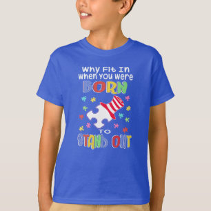 T-shirt Campagne d'arrêt de la sensibilisation sur l'autis