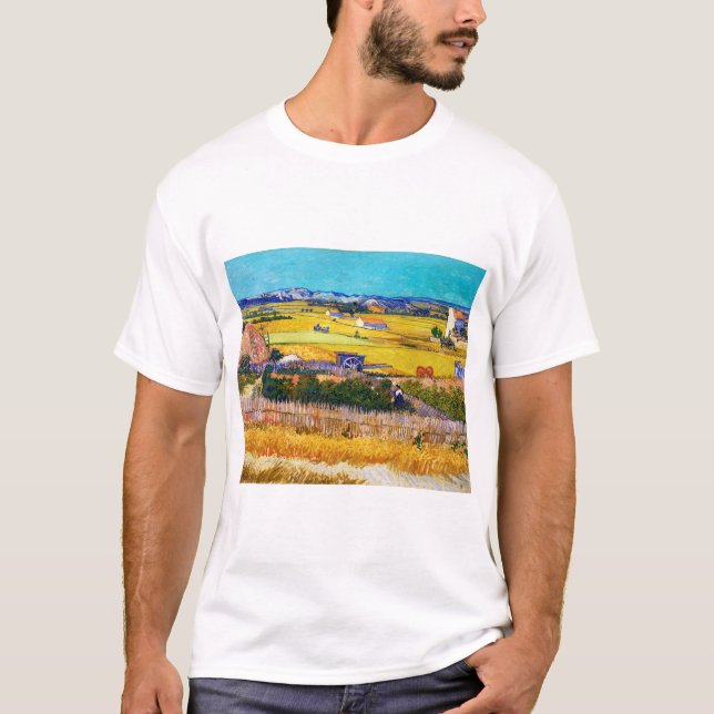 T-shirt Campagne d'automne, Van Gogh (Devant)