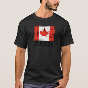 T-shirt Campagne de football du Canada Drapeau de la fiert