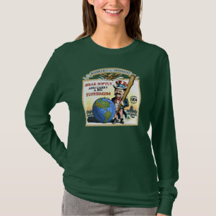 T-shirt Campagne de Teddy Roosevelt 1904 (chemise foncée
