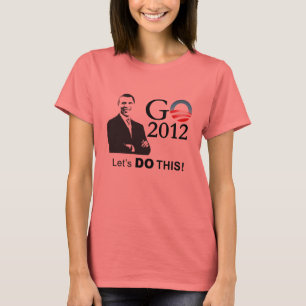 T-shirt Campagne d'Obama 2012 - GObama nous a laissés