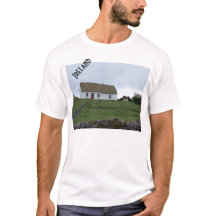 Campagne irlandaise dans la chemise de l'Irlande