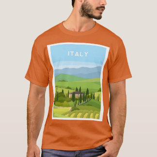 T-shirt Campagne italienne