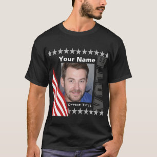 T-shirt Campagne politique personnalisée pour voter