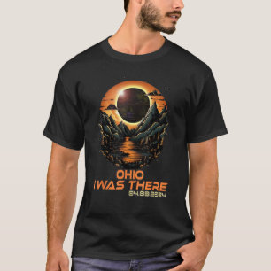T-shirt Campagne vintage Total Éclipse Solaire 2024 Ohio