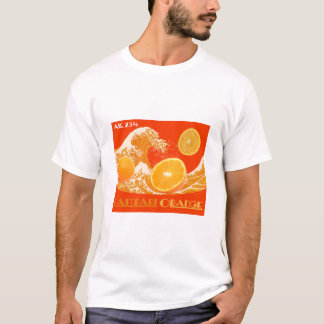 T-shirt Campari Orenge(神奈川沖浪裏) Tシャツ