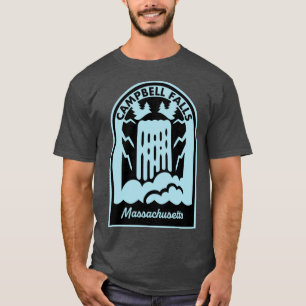 T-shirt Campbell Falls Massachusetts surdimensionnés