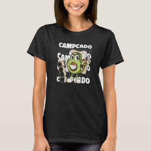 T-shirt Campcado Tenting Campfire Camp Randonnée Trekking 