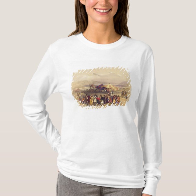 T-shirt Campement des pèlerins au volume II de Jericho (Devant)