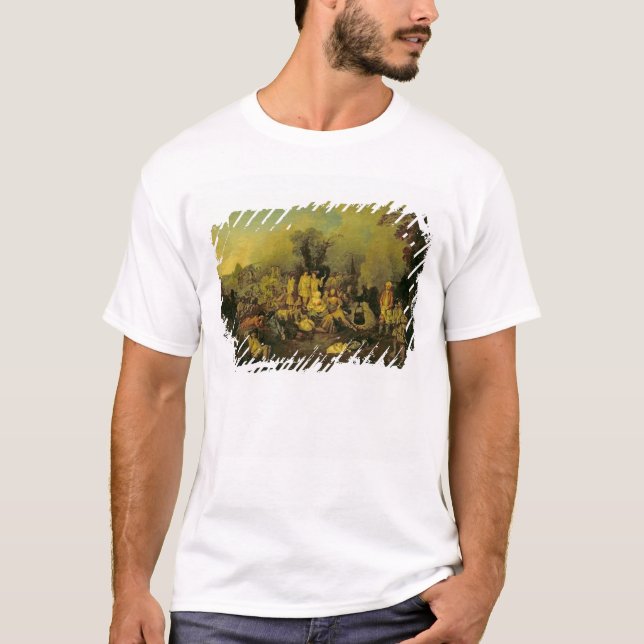 T-shirt Campement gitan (Devant)