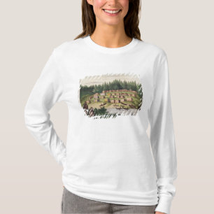 T-shirt Campement indien sur l'île de Quadra
