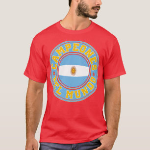 T-shirt Campeones Del Mundo Argentine 2022