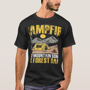T-shirt Camper Camp Camper Randonnée Camper