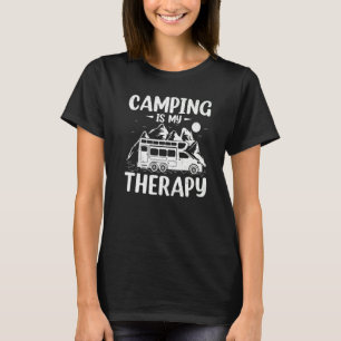 T-shirt Camper Camping Est Ma Thérapie