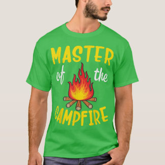 T-shirt Camper Master Du Camping Papa Daddy B