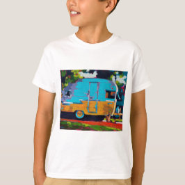 T-shirt Camper Painting - Gift for Camping Lovers