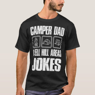 T-shirt Camper Papa Je Raconte Les Régions De Colline Plai
