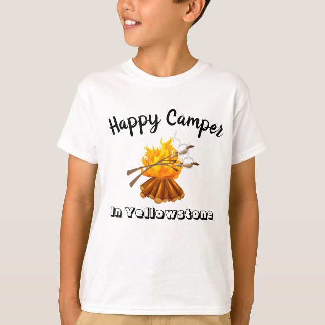 T-shirt Camper T-Shirt-Happy Garçons (Devant)