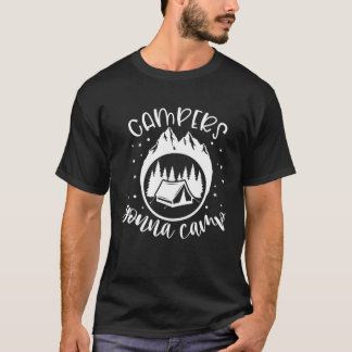 T-shirt Campers Gonna Camp Tentes Glamping Camping