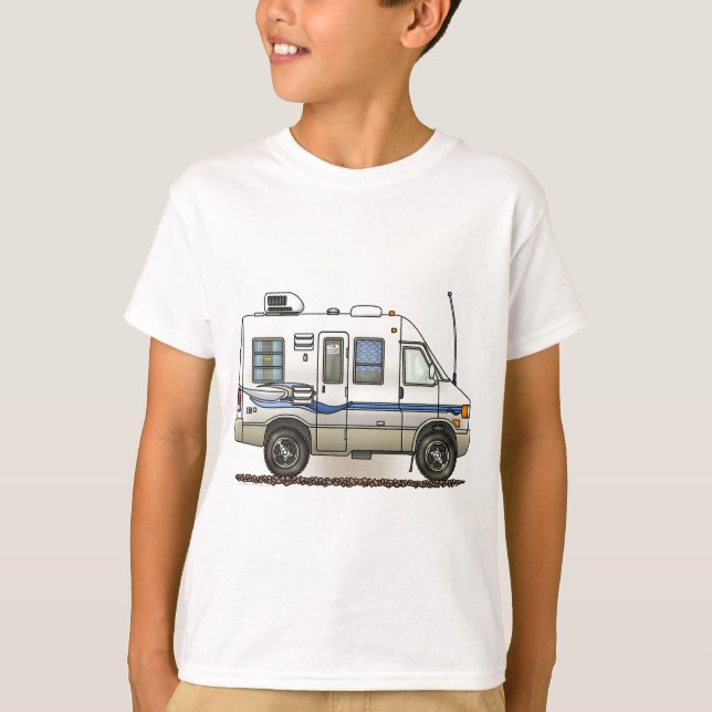 T-shirt Campeur rv de Winnebago de Rialta (Devant)