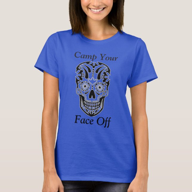T-shirt Campez votre font face ! (Devant)