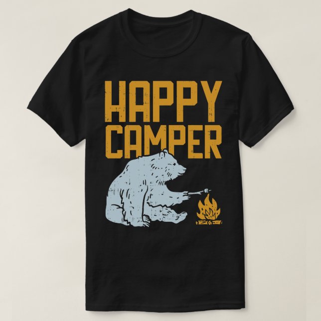 T-shirt Campfire Ca (Design devant)