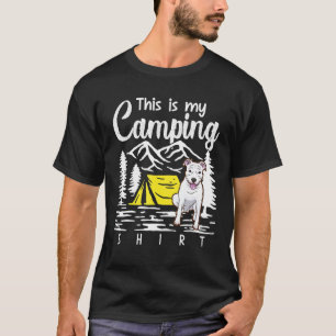 T-shirt Campfire Pitbull C'est Mon Camping