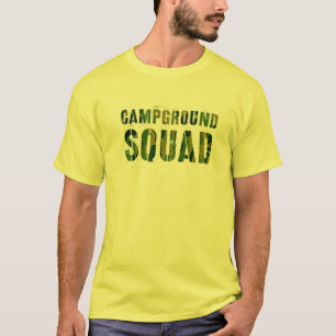 T-shirt CAMPGROUND SQUAD Camo Conseiller d'été Cre
