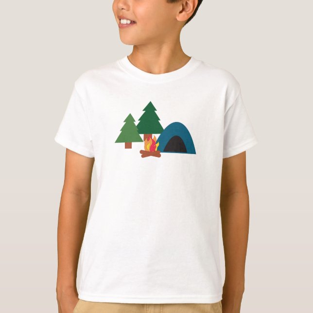 T-shirt Camping (Devant)