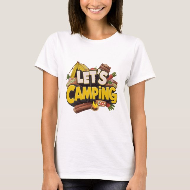 T-shirt Camping (Devant)