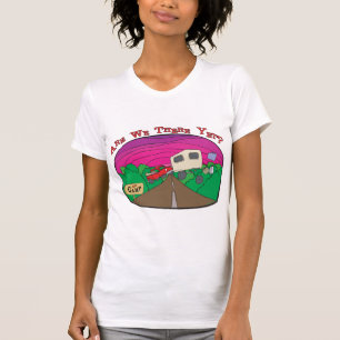 T-shirt Camping amusant