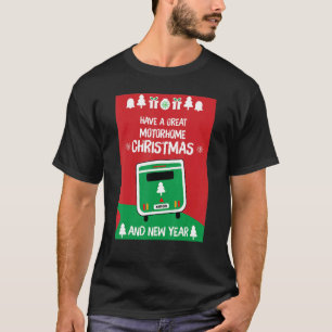 T-shirt Camping Bon Noël Camping Motorhome Rv
