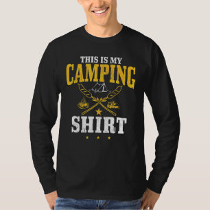 T-shirt Camping Camper Voici Mon Camping