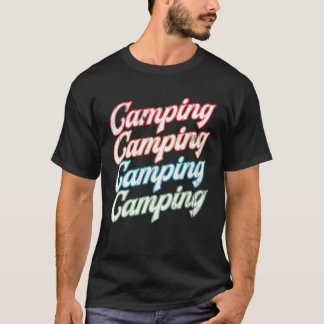 T-shirt Camping Campers Pour Aventuriers
