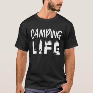 T-shirt Camping Camping Extérieur