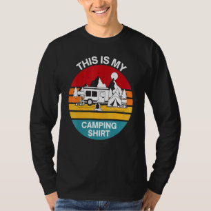 T-shirt Camping Caravan Camping Randonnée Rv Camping _2