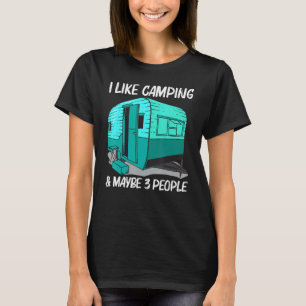T-shirt Camping cool Pour Hommes Femmes Camping Camping Ex