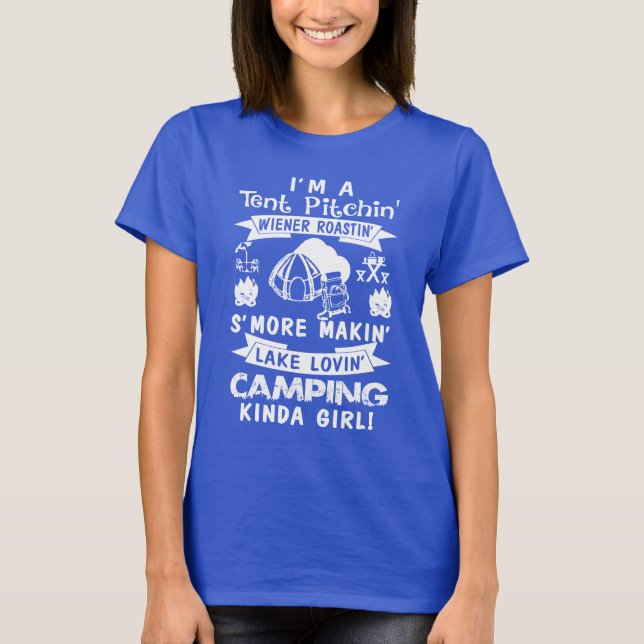 T-SHIRT CAMPING D'AMOUR (Devant)