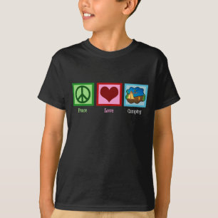 T-shirt Camping d'amour de paix