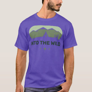 T-shirt Camping dans la nature sauvage