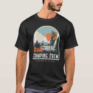 T-shirt Camping de jumelage Groupe familial Camper Road Tr