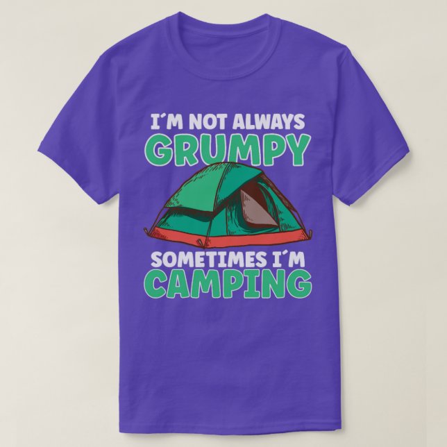 T-shirt Camping de scouts Camping de plein air Randonnée B (Design devant)