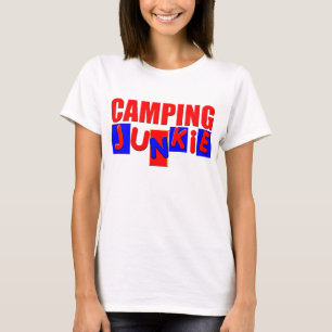T-shirt Camping Drôle