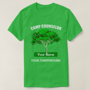 T-shirt Camping du conseiller de camp