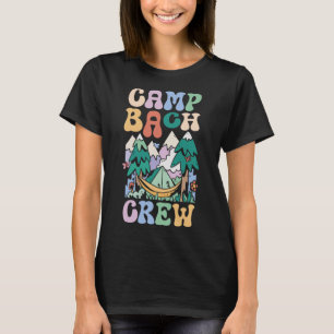 T-shirt Camping enterrement de vie de jeune fille Camp C B